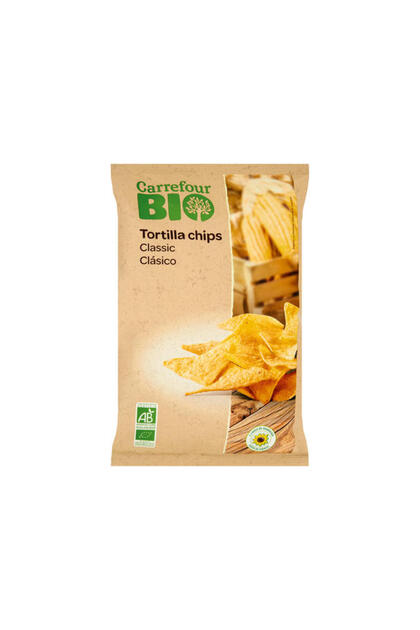 Chips Tortillas nature Carrefour Bio 125 g
