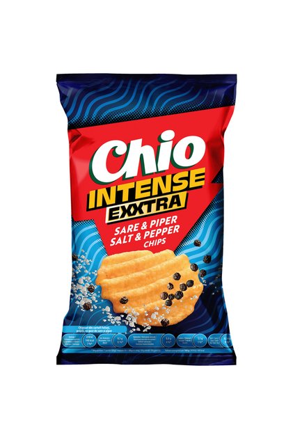 Chipsuri Intense cu sare de mare 120g