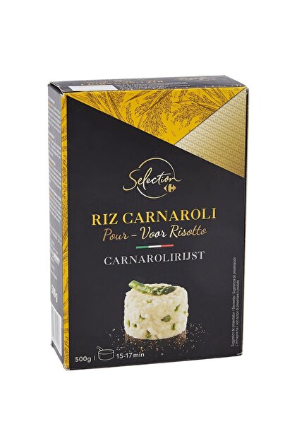 Orez pentru risotto Carnaroli Carrefour Selection, 500g