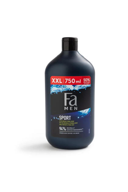 Gel de dus Ginkgo Biloba Vitalizing Sport, vegan, 750 ML