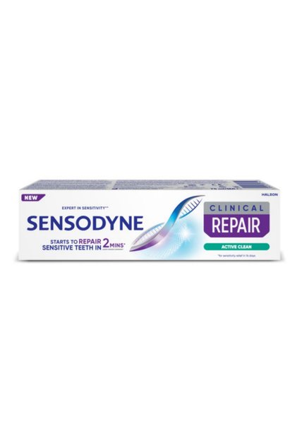 Pasta de dinti pentru sensibilitate dentara Sensodyne Clinical Repair Active Clean, 75ml