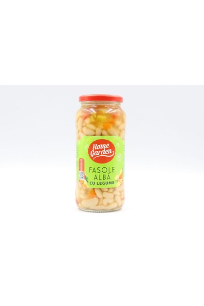 Fasole cu legume Home Garden, 540g
