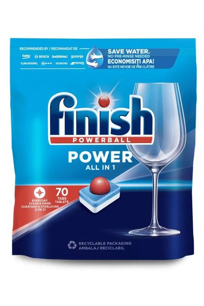 Detergent pentru masina de spalat vase Power All in 1, capsule 70 spalari
