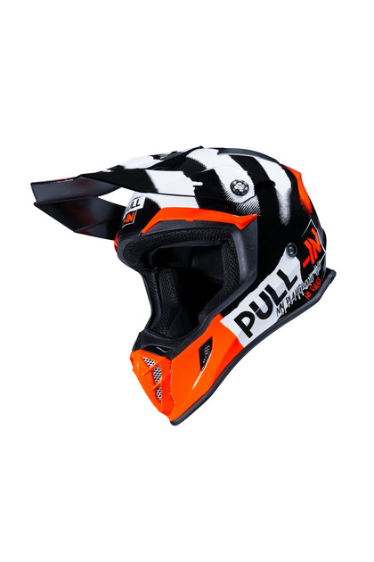 Master Race Trash Kask Trash Orange Beyaz Turuncu Siyah