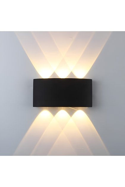 LED Bi-directional Wall Lamp Modern Indoor and Outdoor Balcony, Aisle, Courtyard Bedroom Living Room