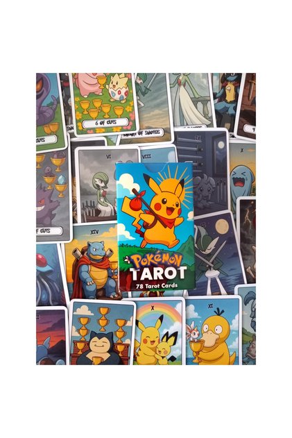 English Tarot 78 Cards (English Tarot Card) - Pokemon Tarot