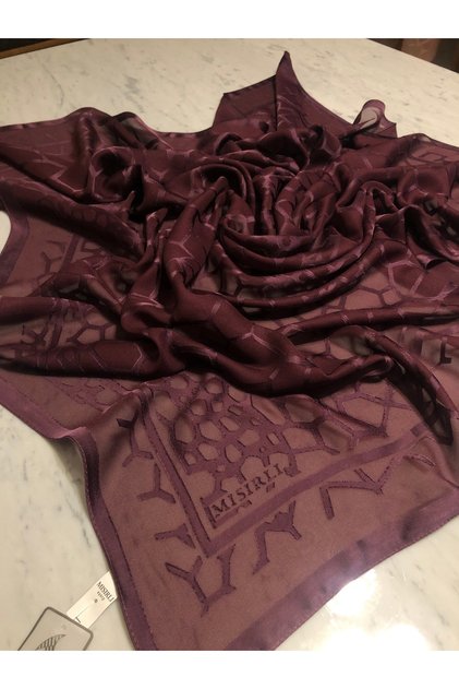 Mısırlı Eşarpları Yakma Devore Model Eşarp