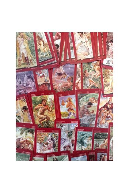 Morey English Tarot 78 Cards ( İngilizce Tarot Kartı) - TAROT OF