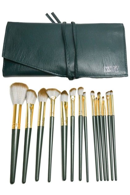 14pcs Makeup Brush Set Soft Hair Eye Shadow Lip Blush Powder Tools Portable Gift for Women