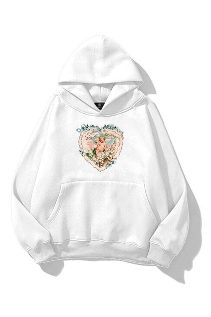 Women's with Love and Devotion Sweatshirt White