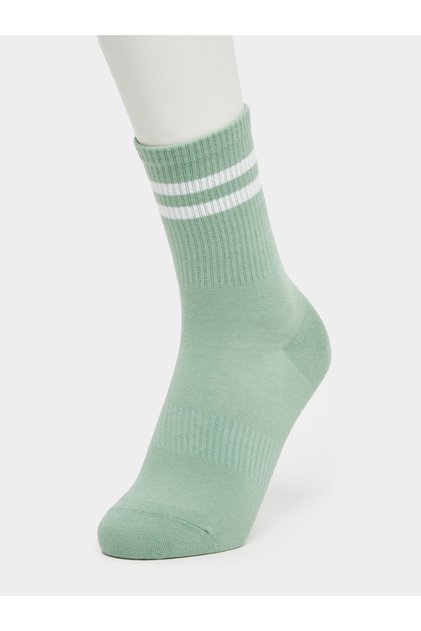 Unisex Striped Ribbed Socks