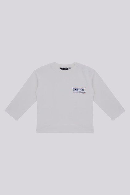 BG Store Erkek Bebek Ekru Tshirt