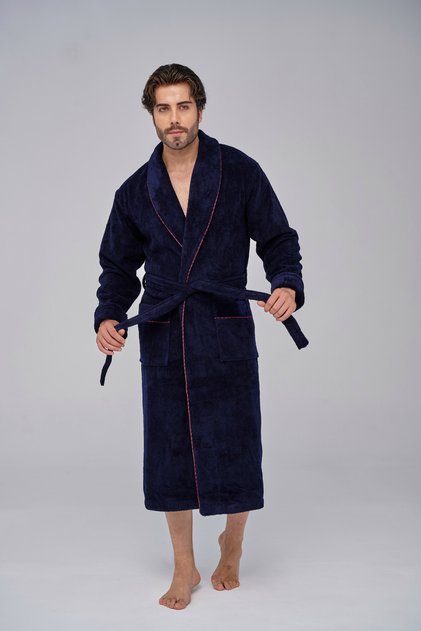 Bamboo Cotton Men's Bathrobe