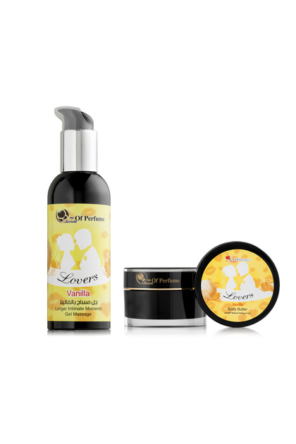 Vanilla Body Butter and Massage Oil Set