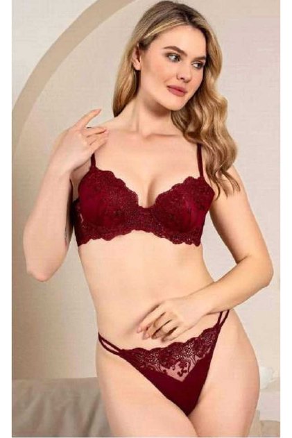 4486 Supported Push up Bra Suit