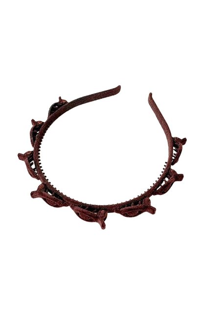 Bentita de Par pentru Femei, , Agrafa Stil Coreean, Accesoriu pentru Par cu Textura MultiStrat, 13 x