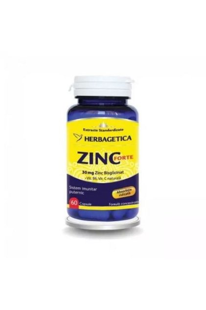 Zinc Forte, 60 capsule,