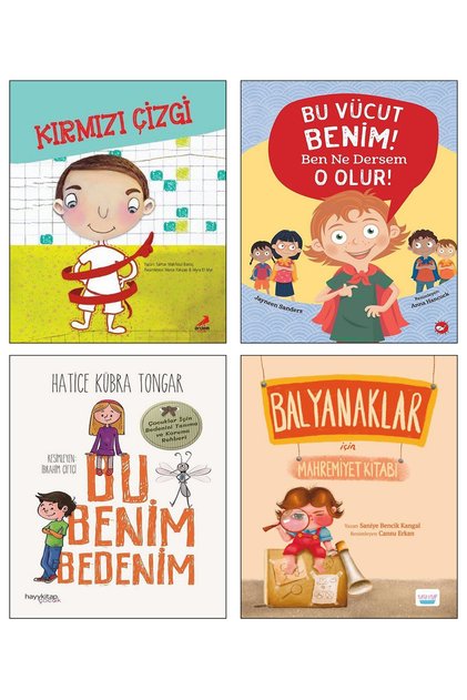 Kırmızı Çizgi Bu Vücut Benim Ben Ne Dersem O Olur Bu Benim Bedenim Hatice Kübra Tongar Balyanaklar için Mahremiyet Kitabı Saniye Bencik Kangal Çocuklar için Beden Farkındalığı Kitapları