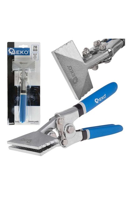 CLESTE PENTRU INDOIT MODELAT TABLA TINICHIGERIE AUTO ACOPERIS 210MM 80X35MM