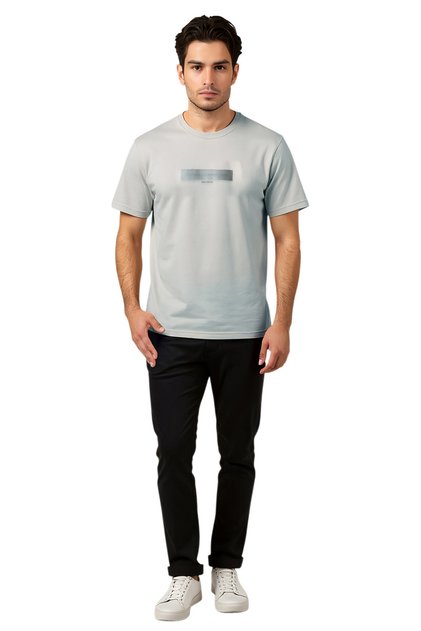 Tangle Rubber Print Logo Crew Neck T-Shirt
