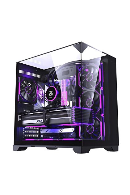 SNT Subzero Plus 7 x Argb Fan Uzaktan Kumanda Midi Tower Atx Siyah