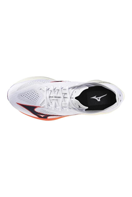 Mizuno Wave Rebellion Pro 3 Unisex Koşu Ayakkabısı Beyaz / Turuncu