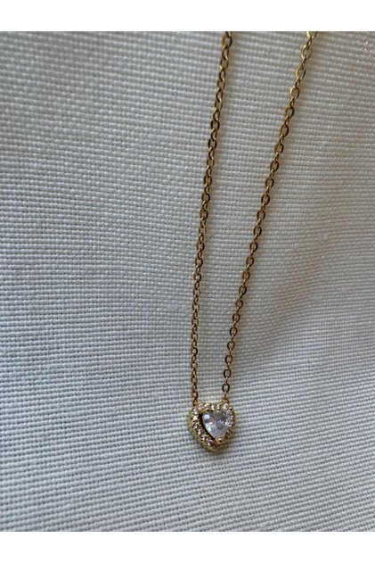 Pndr Model White Stone Necklace