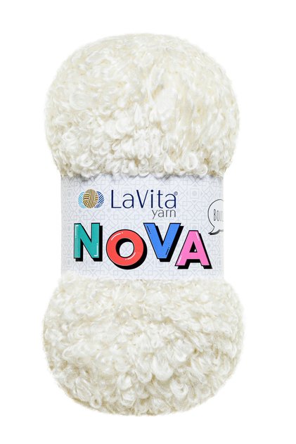 Nova Hand Knitting Yarn 20% Polyester 80% Acrylic 100Gr (Ln1011 Cream)