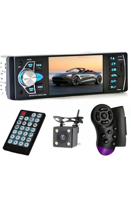 MP5 Player 4.1" AUTO Radio + Camera Marsarier + Comenzi Volan