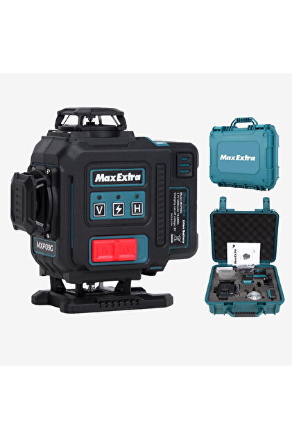 Max Extra MXP09G Lazer Hizalama Cihazı 3.7V 5200mAh Taşıma Çantalı
