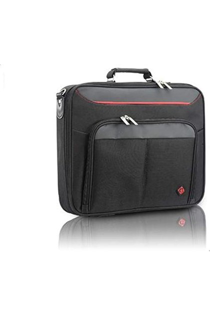 Laptop Carry Bag ,15.6, Black with Red line , Waterproof, Model BG060