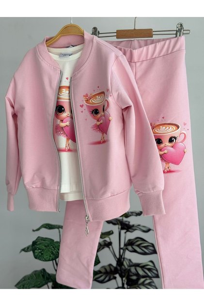 Ballerina Cappuccina Girl's 3 Piece Set
