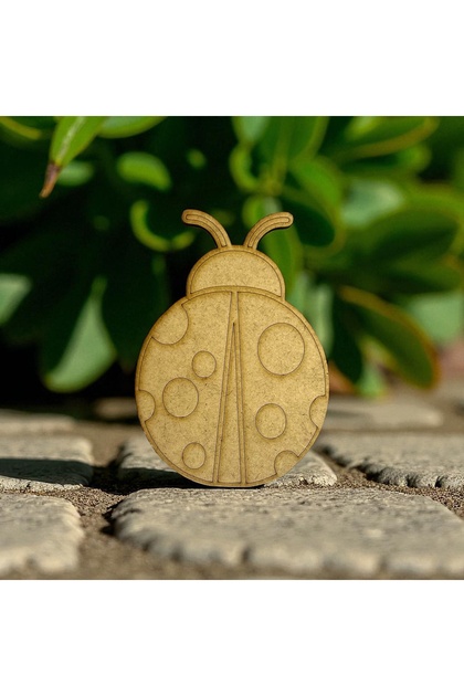 Creative Painting Magnet Figures for Kids 3 mm Raw Wood Mdf