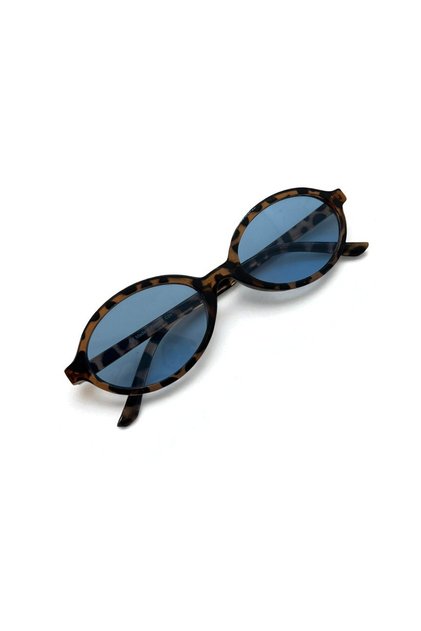 Umbrella Leopard Oval Women's Sunglasses | 54 Ekartman and Uv400 Protection