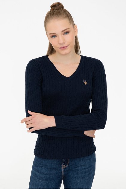 Navy Blue Women's Sweater