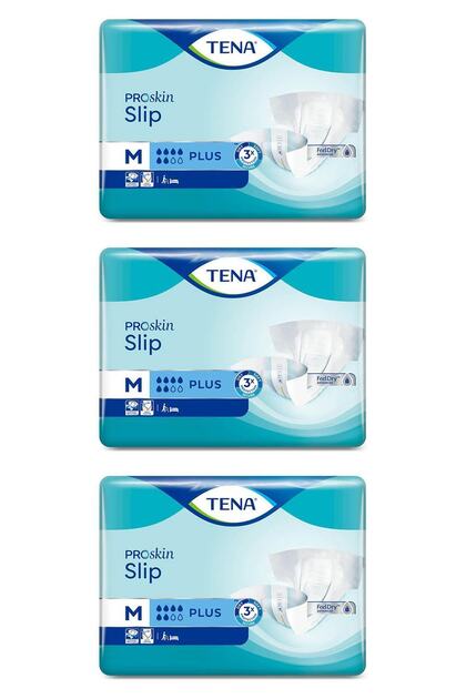 Slip Plus Yetişkin Hasta Bezi Medium 6 Damlacıklı 90 Adet