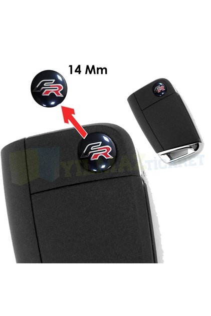 Seat Fr Metal Alaşım Logo Amblem Arma 3m 1 Adet 14 Mm (anahtarlık Değildir)