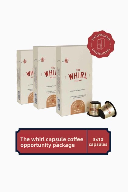 Lungo Medium Coffee Capsules 3-Pack (30 Capsules)