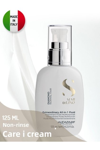 Extraordinary Multifunctional Semi Di Lino Diamond Fluid - 125ml EVA KUAFOR 98791