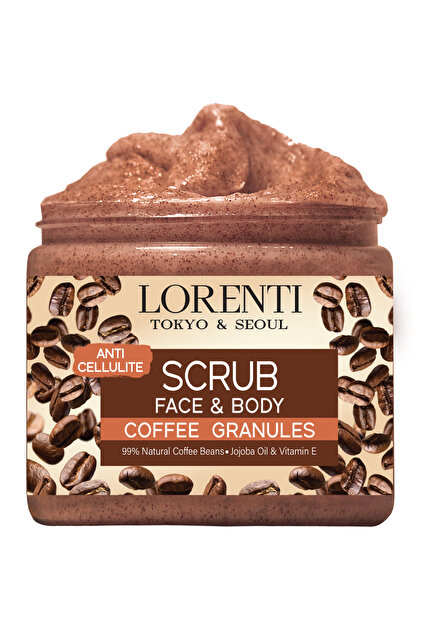 Natural Firming Coffee Face and Body Peeling 500ml