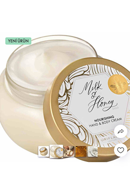 Oriflame Milk & Honey Gold Besleyici El Vücut Kremi - Fiyatı