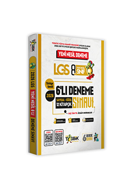 Hızlı Tosbik Yayınları 2026 8.sınıf Hızlı Tosbik Yeni Sistem Lgs