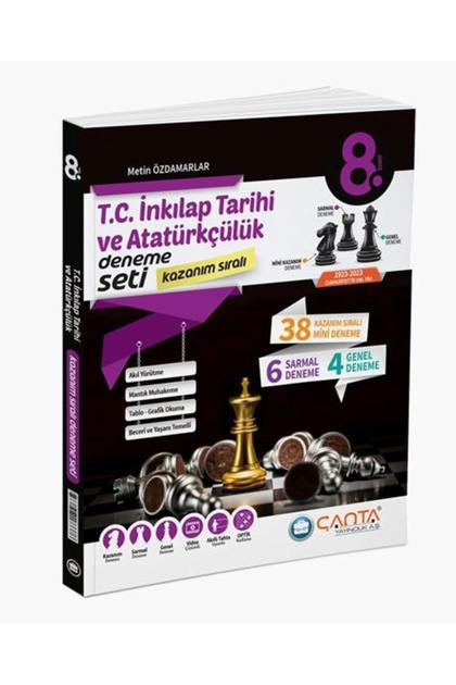 Çanta Yayınları Çanta 8. Sınıf T.C. İnkılap Tarihi ve Atatürkçülük