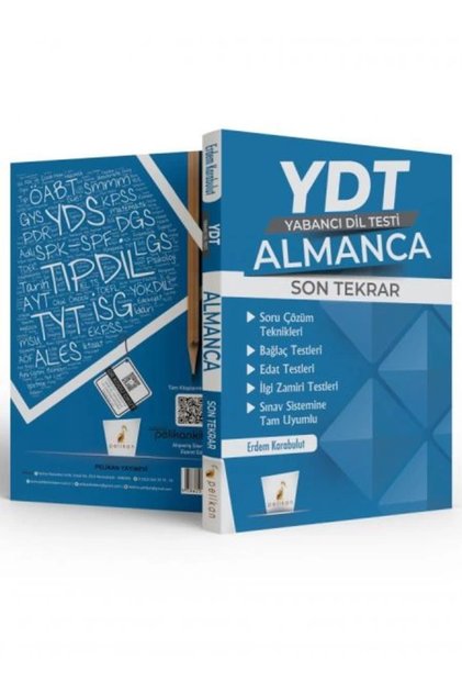 Pelikan Yayınları YDT Almanca Son Tekrar