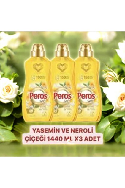 Peros Konsantre Yumuşatıcı Yasemin Ve Neroli Çiçeği Vegan 1440 ml