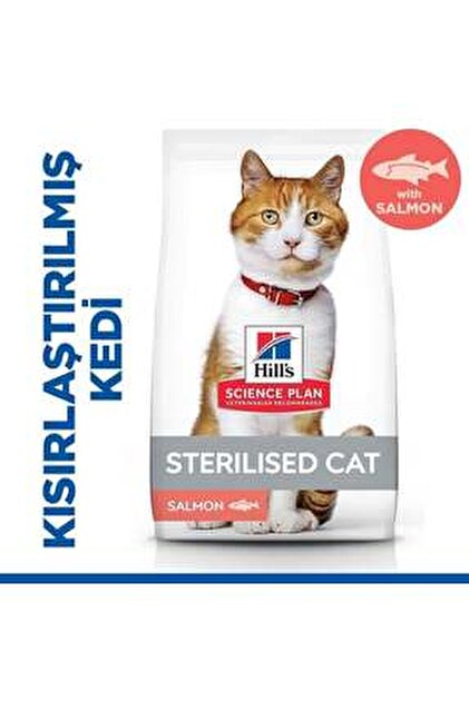 Hill's Kısırlaştırılmış Somonlu Kedi Maması 10 Kg - Fiyatı, Yorumları