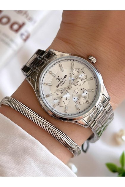 Inner Functions Active Elite Series Steel Tarnish-Free 30 Mt Water Resistant Wristwatch+Bracelet