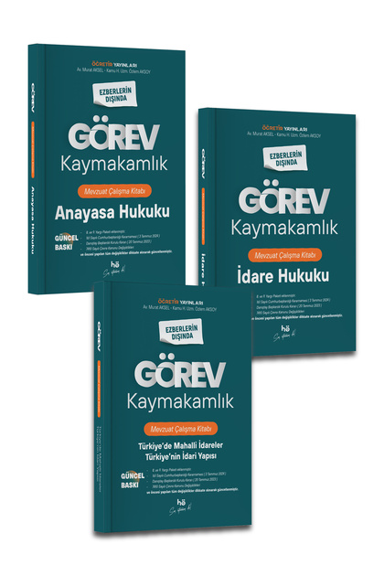 hukuk öğretir 2025 Görev Kaymakamlık Mevzuat Çalışma Kitabı