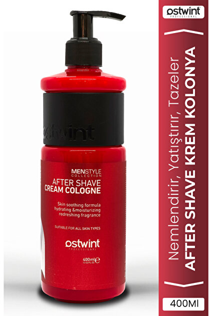 Ostwint Tıraş Sonrası Krem Kolonya Balsam Premium Blue 400 Ml