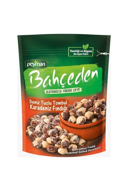 Bahçeden Glutensiz Deniz Tuzlu Karadeniz Fındığı